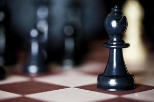 strategi att spela schack foto