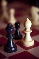 strategi att spela schack foto