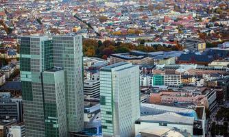 europeiska stadsbilden allmänna byggnader i tyskland frankfurt foto