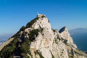 gibraltar aporna stenar i Medelhavet foto