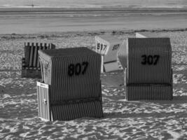 langeoog island i tyskland foto