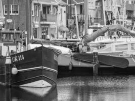 de stad av urk i de nederländerna foto