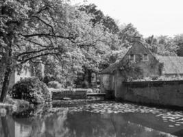 gammal slott i Westfalen foto