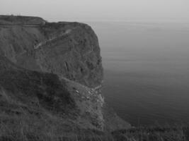 de ö av helgoland i de norr hav foto