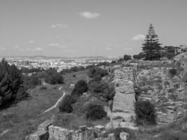 de gammal stad av tunis foto