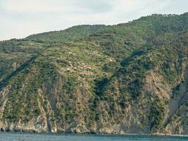 de cinque terre i Italien foto