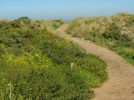 langeoog island i tyskland foto