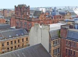 utsikt över Glasgow, Skottland