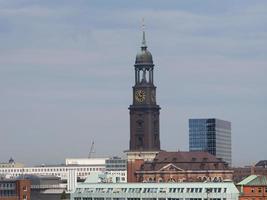 hamburgs skyline foto