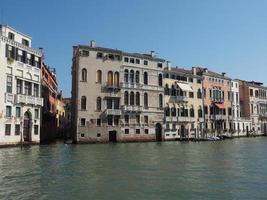 Canal Grande i Venedig foto