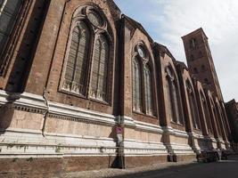San Petronio kyrka i Bologna foto