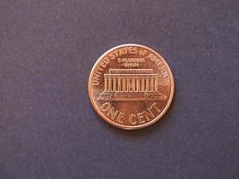 1 cent mynt, USA
