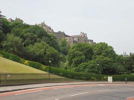 edinburgh slott i Skottland