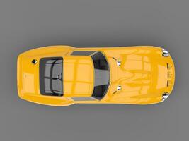 ringblomma gul årgång lopp bil - topp se foto