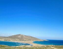 prasonisi strand, Rhodos, grekland foto