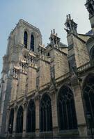 notre dame de paris katedral, Frankrike foto