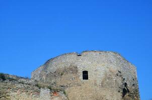 gammal fästning torn foto