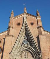 Chieri -katedralen, Italien foto