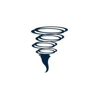 tornado logotyp symbol vektor illustration design foto
