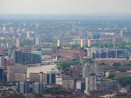Flygfoto över London foto