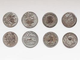 forntida romerska och grekiska mynt