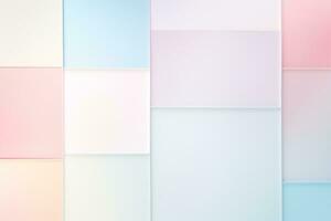 minimalistisk pastell social media bakgrund. generativ ai foto