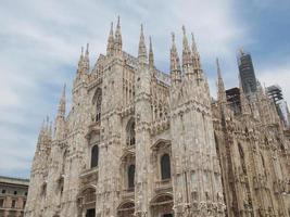 duomo di milano milankatedralen foto