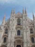 duomo di milano milankatedralen foto