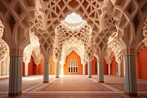 de arkitektonisk skönhet av arab byggnader ai generativ foto