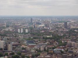 Flygfoto över London foto