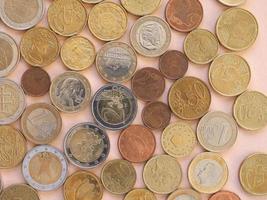 euromynt, Europeiska unionens bakgrund foto