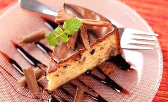mutter tårta med choklad glasyr