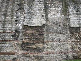 romerska väggen, london foto