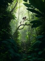 illusion diffusion djungel foto