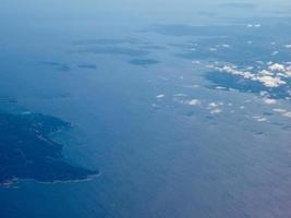 flygfoto över Korsika foto