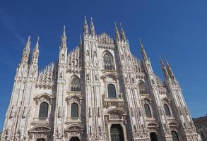 duomo di milano milankatedralen foto