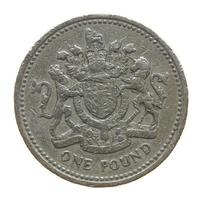 1 pund mynt, Storbritannien foto