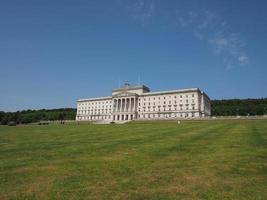 stormont parlamentsbyggnader i Belfast foto