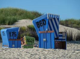 langeoog island i tyskland foto