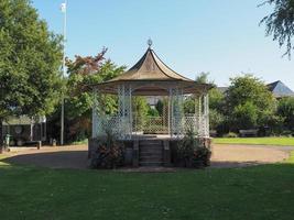bandstand i chepstow foto
