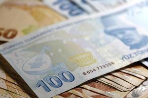 turkisk lira, turkisk lira sedel foto