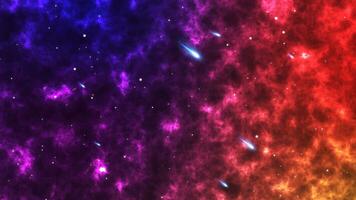 kreativ grafisk bakgrund natt lysande starry himmel i mörk Plats galax färgrik animering med skytte stjärna snabb faller i illustration.light glöd gnistbildning bokeh med bakgrund.partikel stjärnor foto