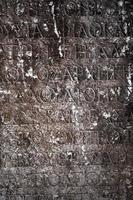 historiska symboler tecknar alfabet i antika Egypten foto