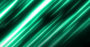 abstrakt trogen bakgrund grön flygande energi hi-tech magi lysande ljus rader foto