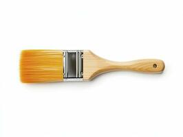 paintbrush isolerat vit bakgrund. ai genererad foto