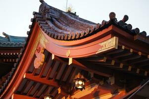 kiyomizu-dera-templet i Kyoto, Japan foto