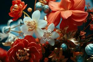 bukett bakgrund blommor natur foto