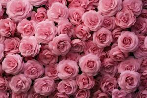 natur bukett dekorativ flora bakgrund rosa valentine blomma blomma grön detalj reste sig skönhet foto