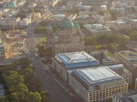 flygfoto över berlin foto