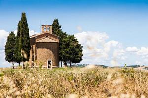 toskanska landet, Italien foto